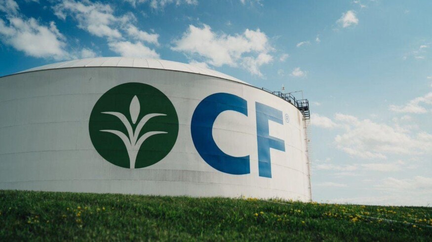 CF Industries: ammonium nitrate production has rocketed