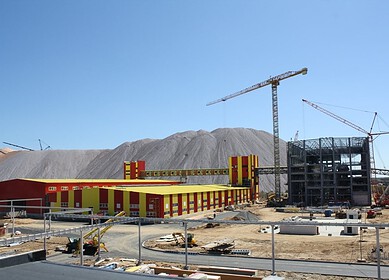 Belaruskali-Migao getting ready for the start