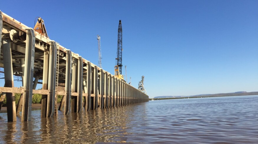 Agrimin builds a port