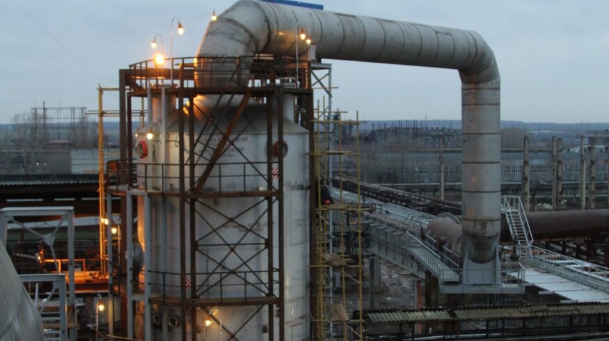 Voskresensk Mineral Fertilizers has replaced another absorption tower