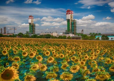 Odessa Port Plant set a record for the carbamide shipment
