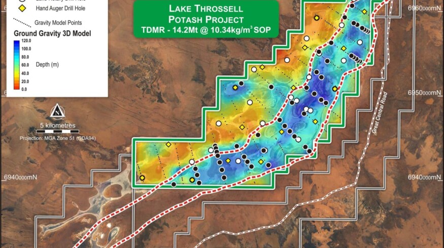 Trigg Mining made another step towards its Lake Throssell project