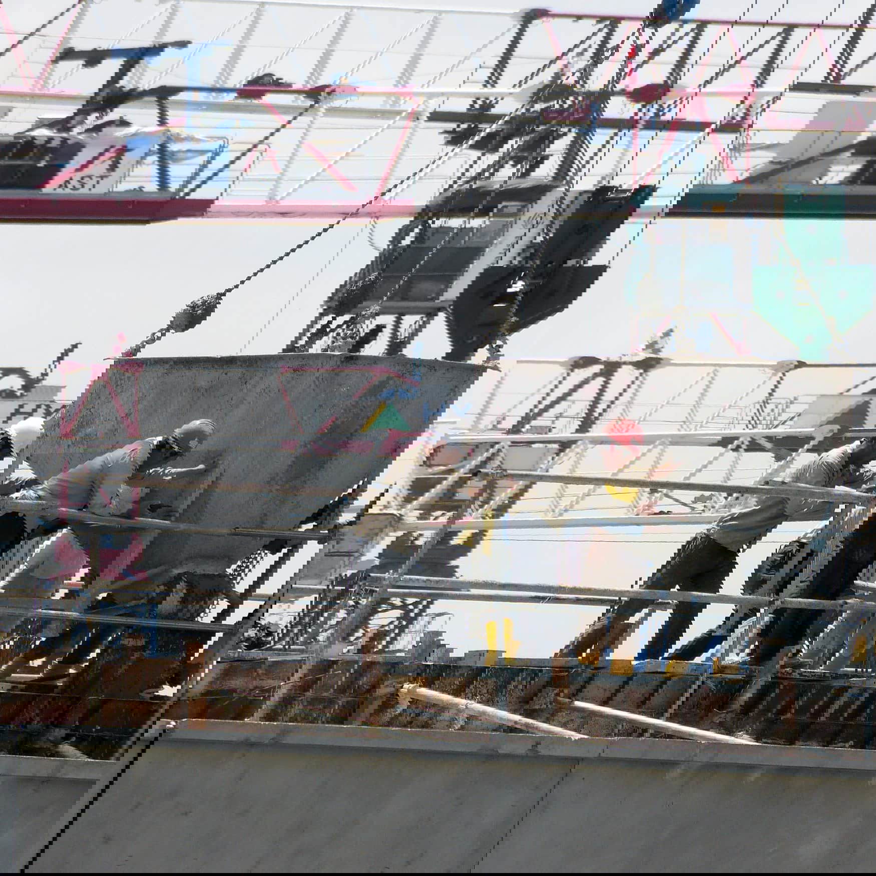 Makhachkala seaport began the transshipment of mineral fertilizers to Iran