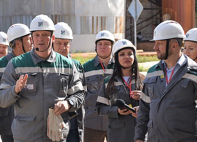 Voskresensk Mineral Fertilizers was visited by members of the Board of Directors of region enterprises