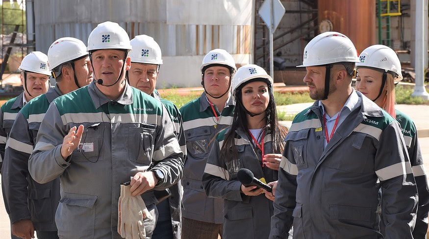 Voskresensk Mineral Fertilizers was visited by members of the Board of Directors of region enterprises