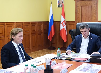 Acron management met with the governor of the Perm region