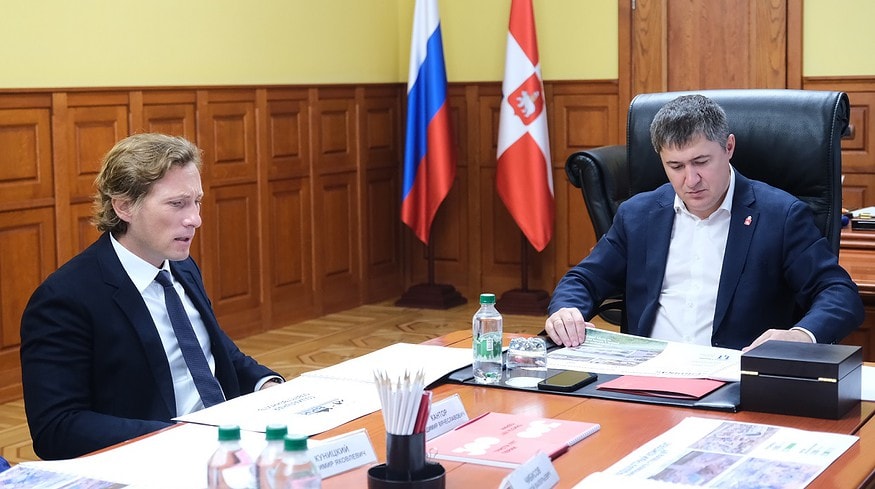 Acron management met with the governor of the Perm region