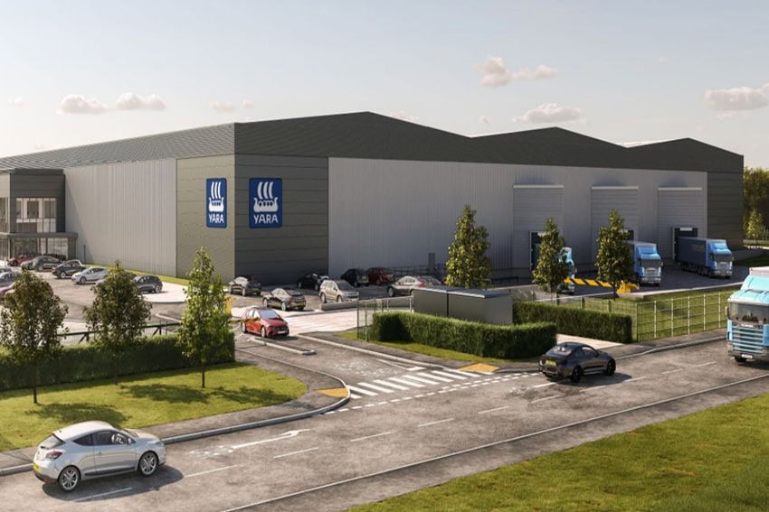 Caddick Construction to build the UK’s biggest fertilizer factory