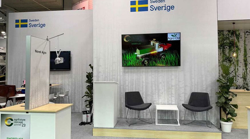 Sweden showcases its Agtech startups at Agritechnica 2023