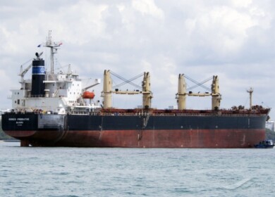 Grounding of bulk carrier near Chennai port averted a marine catastrophe