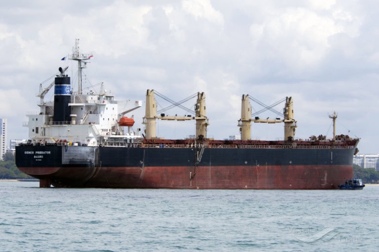 Grounding of bulk carrier near Chennai port averted a marine catastrophe