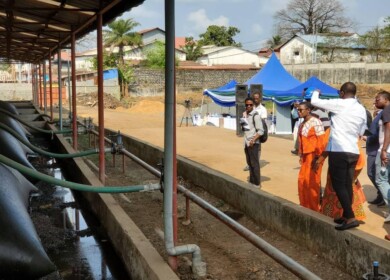New waste treatment facility pioneers Sierra Leone’s sustainability efforts