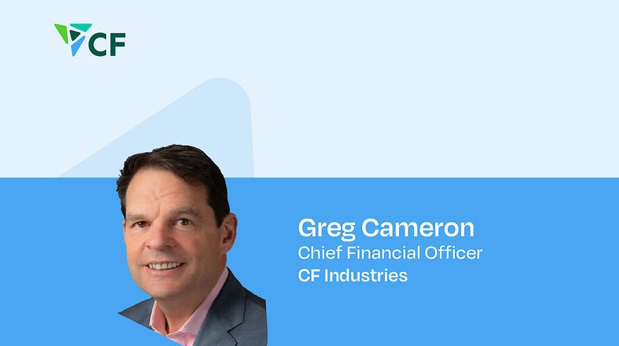 CF Industries appoints Greg Cameron as Executive Vice President and CFO