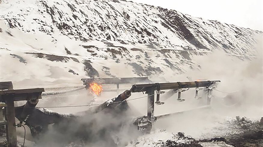 Causes and prevention of belt conveyor fires