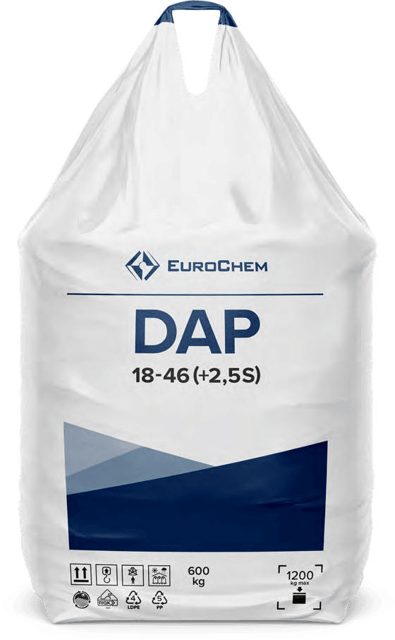 DAP 18-46 (+2,5S) (di-ammonium phosphate) logo