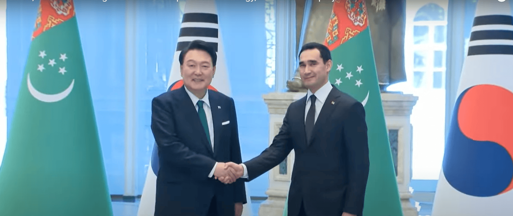 South Korea secured $6 billion worth in construction projects from Turkmenistan