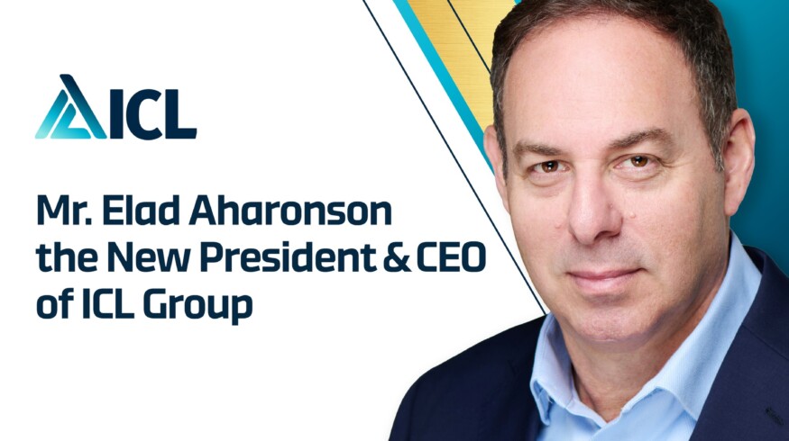 ICL appoints Elad Aharonson as CEO, advancing its specialty minerals strategy