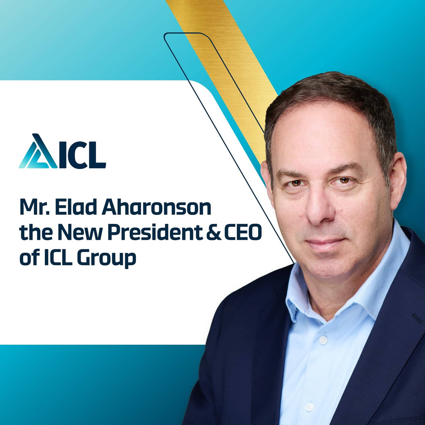 ICL appoints Elad Aharonson as CEO, advancing its specialty minerals strategy