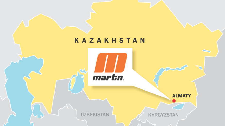Martin Engineering expands into Kazakhstan with a new business unit