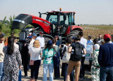 CNH pushes precision agriculture in water-stressed Central Asia