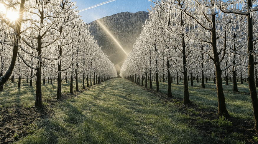 Frost protection systems gain ground as growers face climate uncertainty