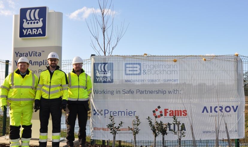 Engelmann & Buckham secures packaging lines contract for Yara International’s new UK plant