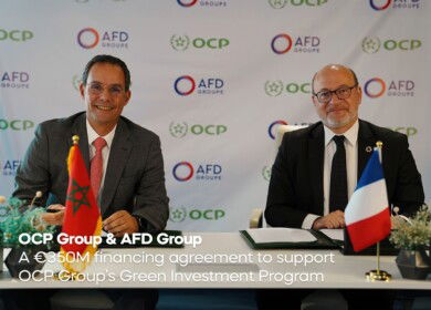 OCP secures €350 million in AFD financing for green investment program