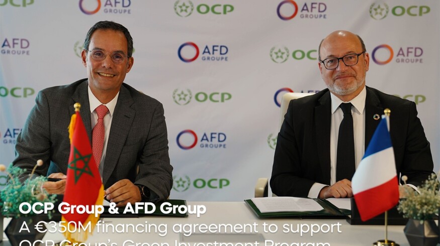 OCP secures €350 million in AFD financing for green investment program