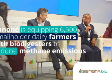Sistema.bio partners with Danone to deploy 6,500 biodigesters across dairy farms