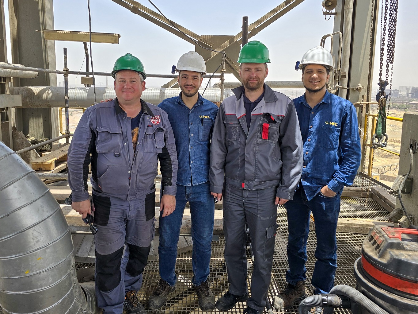 NIIK completes urea reactor lining overhaul in Egypt under extreme conditions