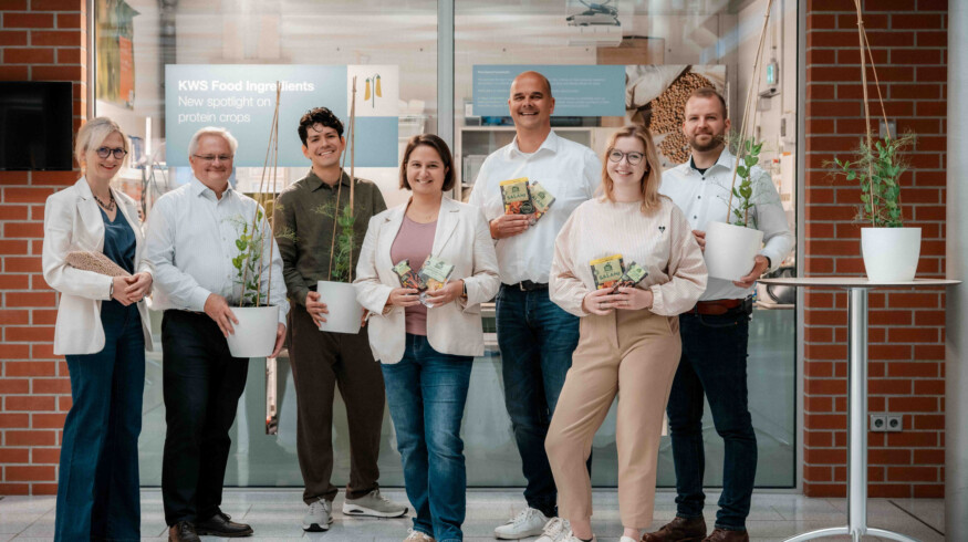 KWS and Billie Green launch partnership on pea protein for meat alternatives