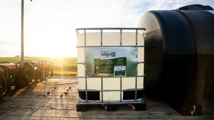 Tidal Grow AgriScience introduces nitrogen management fertilizer alignN
