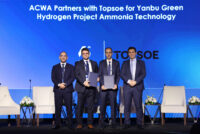 Topsoe will supply its ammonia technology for ACWA Power’s Yanbu Green Hydrogen Project in Saudi Arabia