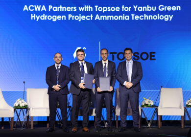 Topsoe will supply its ammonia technology for ACWA Power’s Yanbu Green Hydrogen Project in Saudi Arabia