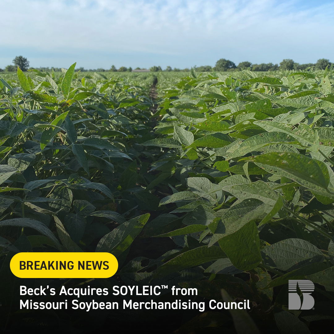 Beck’s acquires rights to SOYLEIC soybean trait