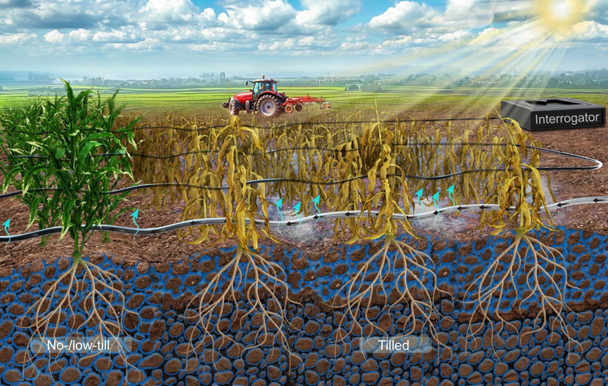 Deep plowing shown to weaken soil resilience, new study finds