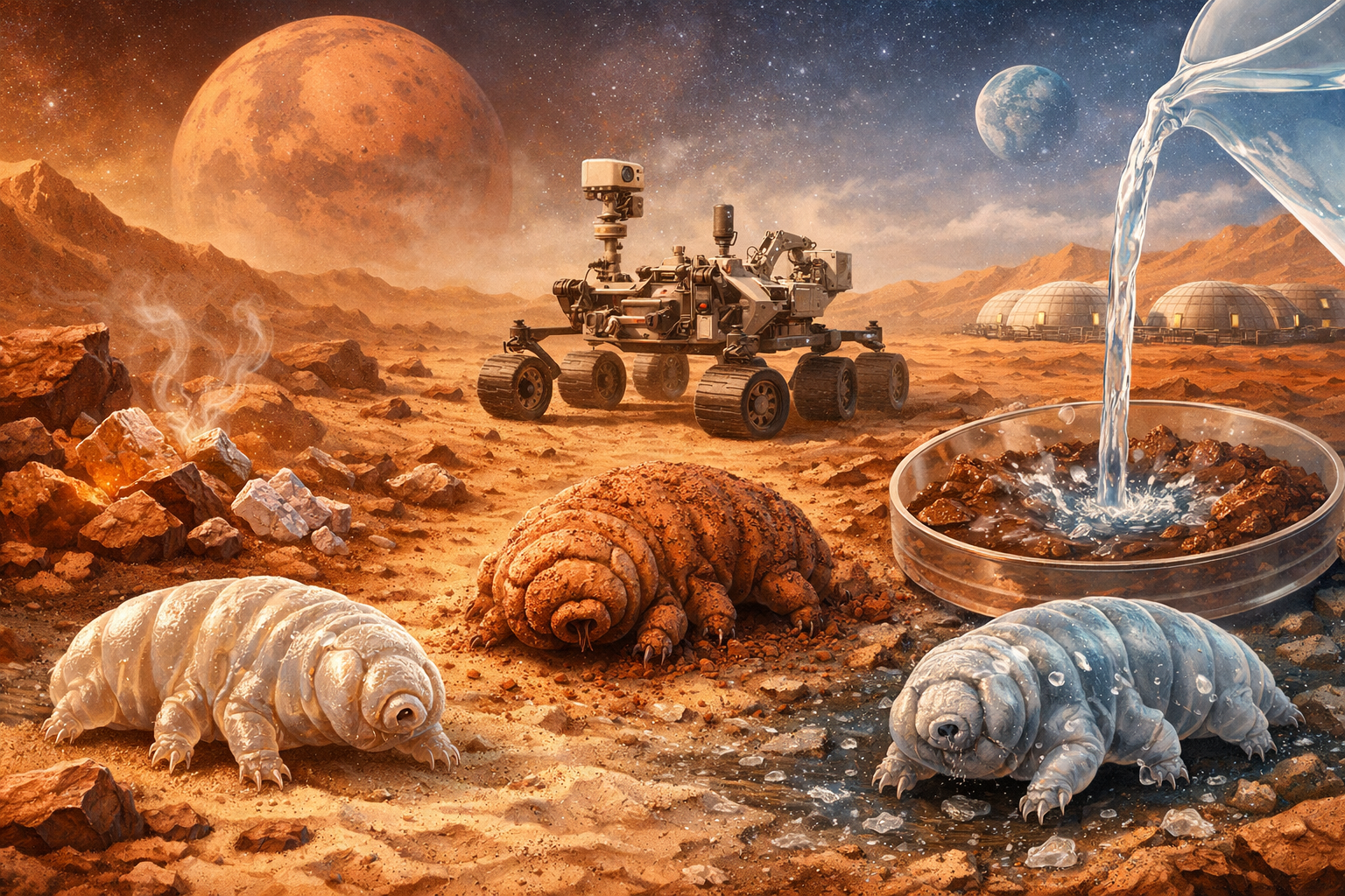 ‘Water Bears’ offer new insight into whether Martian soil could block Earth microbes