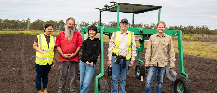 Grains Research and Development Corporation backs root-measuring robot developed at University of Queensland
