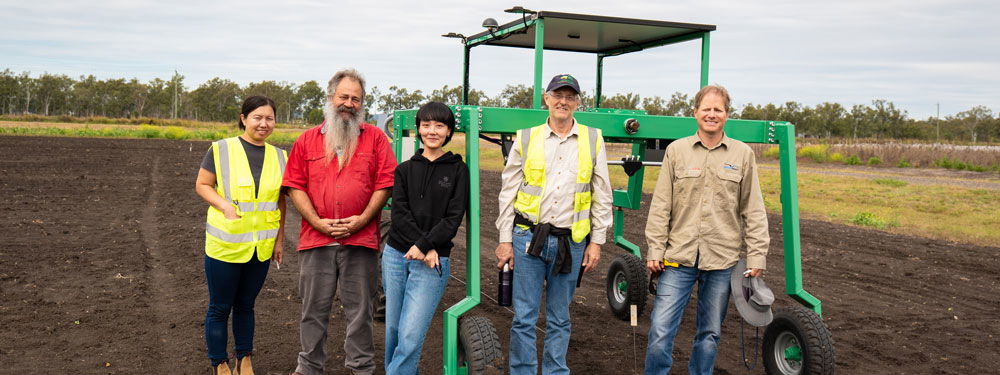 Grains Research and Development Corporation backs root-measuring robot developed at University of Queensland