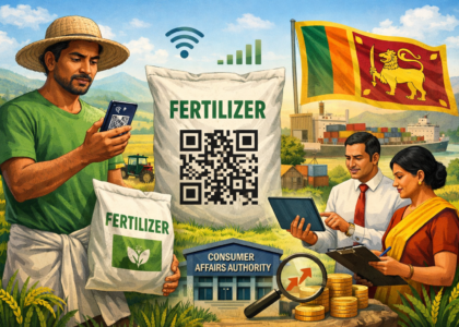 Sri Lanka plans QR code system to control fertilizer distribution
