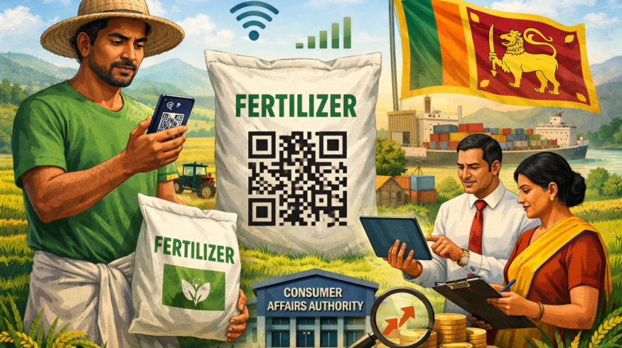 Sri Lanka plans QR code system to control fertilizer distribution