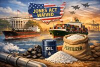 U.S. White House waives shipping rules as fertilizer supply concerns intensify