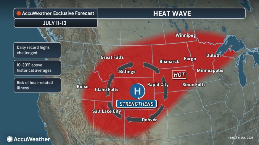 AccuWeather warns that a strong El Niño could cause prolonged drought and threaten U.S. crop yields
