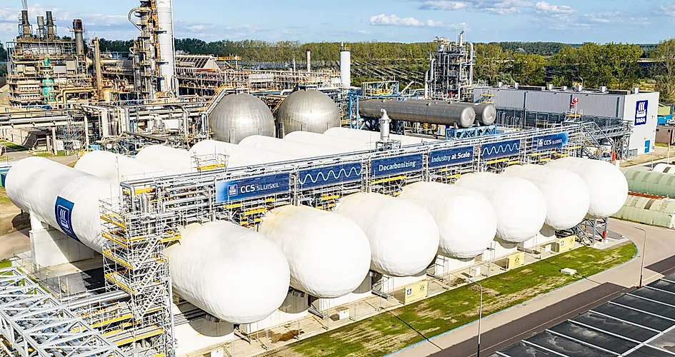 Yara opens Europe’s largest carbon capture facility at Sluiskil, storing 800,000 metric tons of CO₂ per year